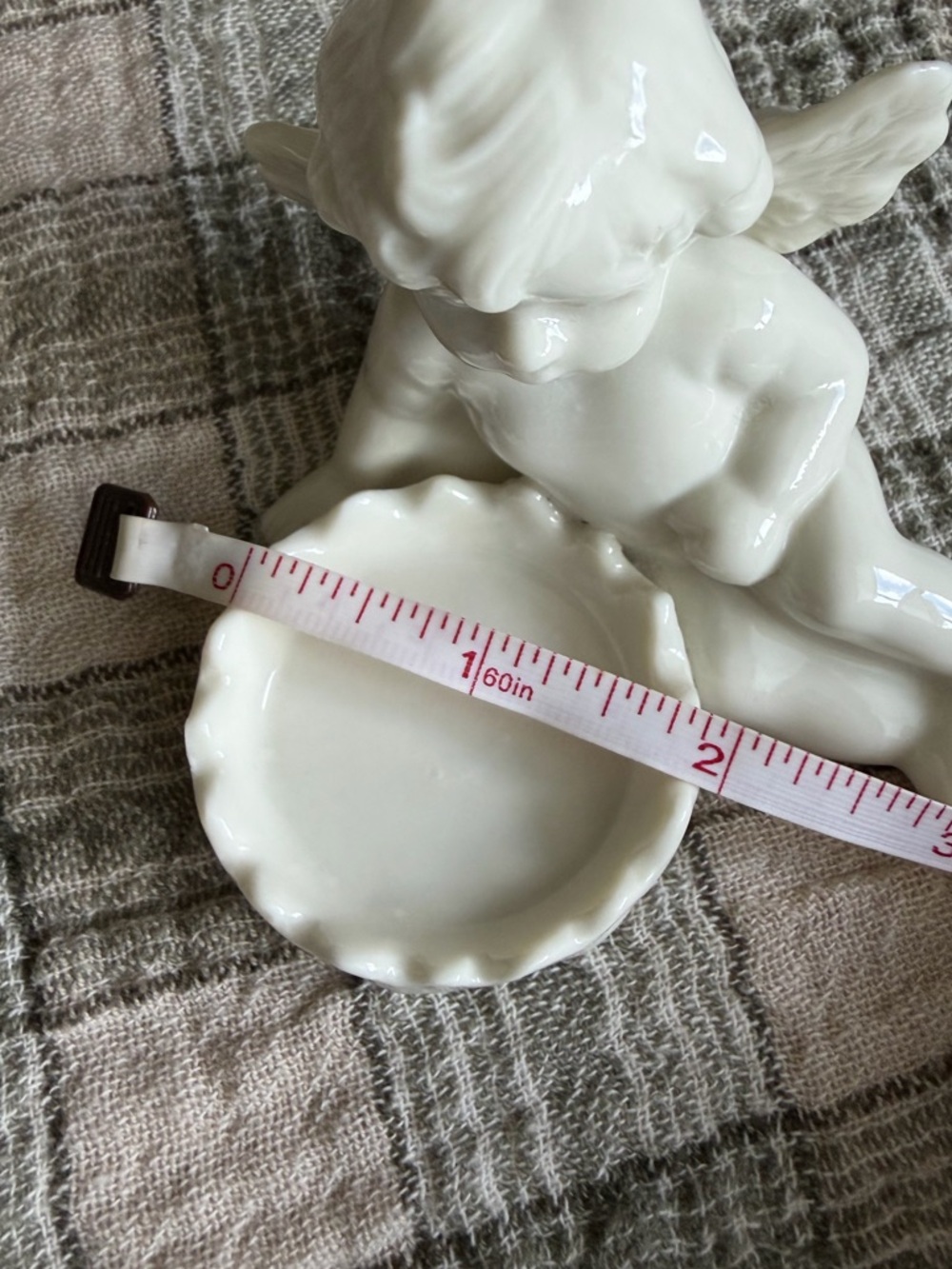 Vintage Cherub Mini Trinket Dish - Picture 11 of 13